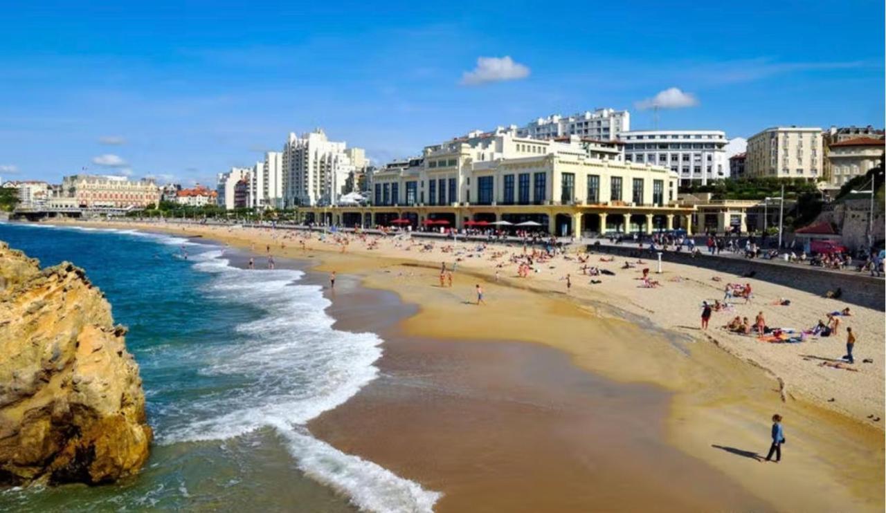 Biarritz Centre Pres Avenue De Verdun 10 Mn A Pied De La Grande Plage 4 Personnes מראה חיצוני תמונה